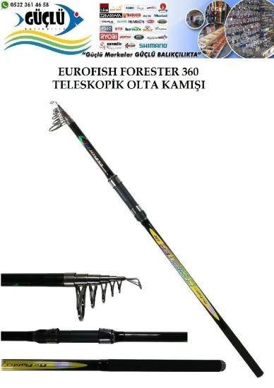 Teleskopik Olta Kamışı Eurofısh Forester 360Cm 100-200Gr