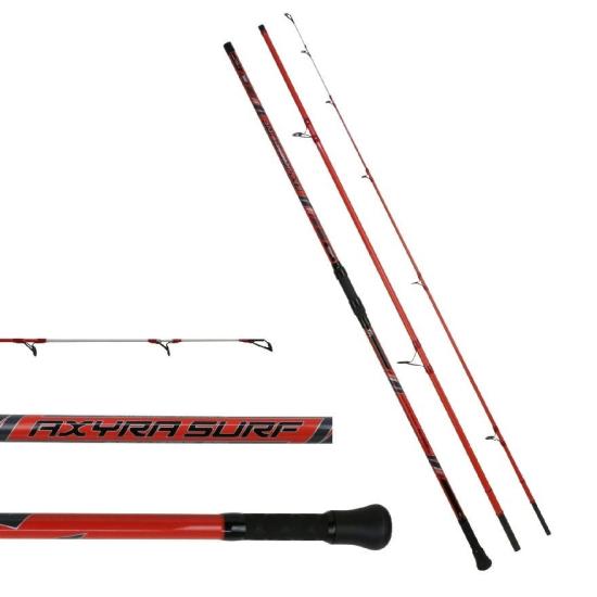 Tubertini Axyra Surf 420 Cm 3 Parçalı Surf Olta Kamışı 200Gr Aksiyonlu