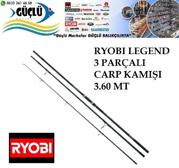 Carp Sazan Kamışı Ryobi Legend Carp 360Cm 3 Parçalı