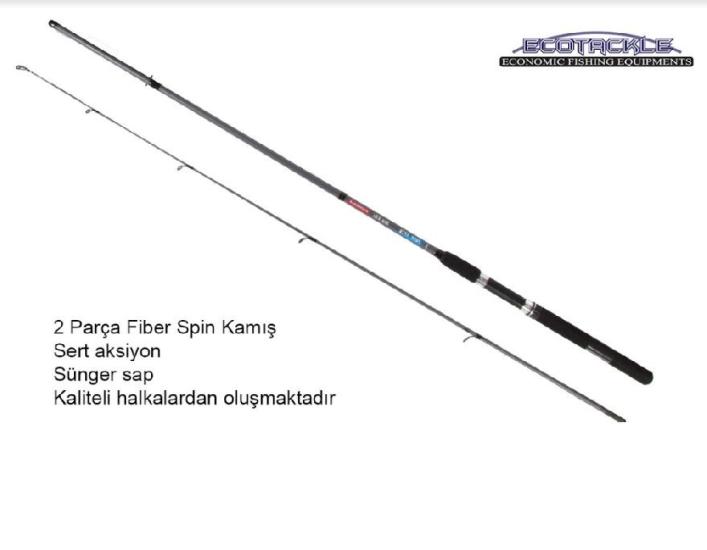 Ecotackle Pure Spın 10-30G, 240Cm-2P Ekonomik Spin Kamışı