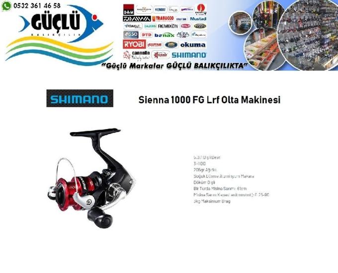 Lrf Olta Makinesi Shimano Sienna 1000 Fg