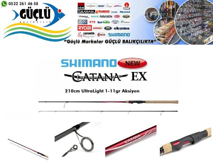 Lrf Kamışı Shimano Catana Ex Spinning Ultra Light 210Cm 1-11Gr