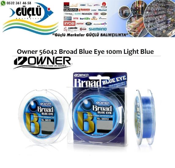 Owner 56042 Broad Blue Eye 100M Japon Misina 0,30Mm