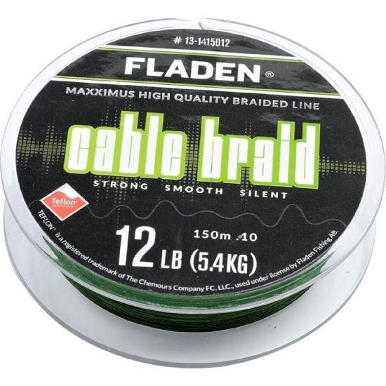 Fladen Maxxımus Cable Braid Yeşil 150Mt İp Misina 0,20Mm