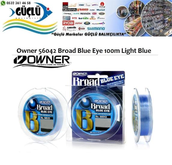 Owner 56042 Broad Blue Eye 100M Japon Misina 0,24Mm