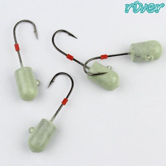 Glowlu Jighead River Hunter 4’Lü Paket 5Gr