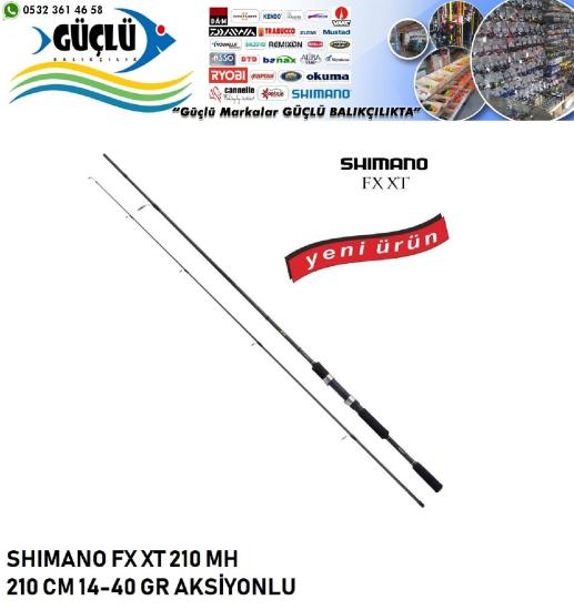 Spin Kamışı Shımano Fx Xt 210Mh 14-40 Gr Aksiyonlu Yeni Ürün