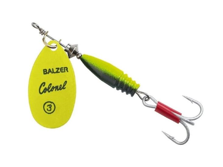 Balzer 13060 Colonel Classic Fluo Uzun Gövde 10Gr Alabalık Kaşığı