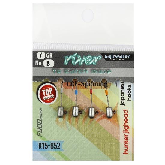 River Hunter Jighead 4’Lü Paket 1.5Gr