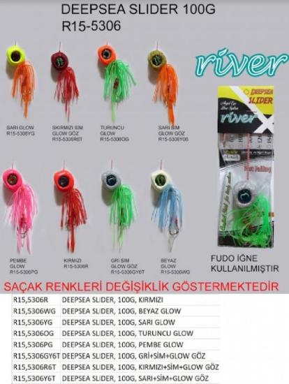 Derin Su Jig Yemi River Deepsea Slider 100Gr Renk:06Gy6t