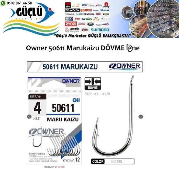 Dövme İğne Mükemmel Kalite Owner 50611 Marukaizu İğne No: 2