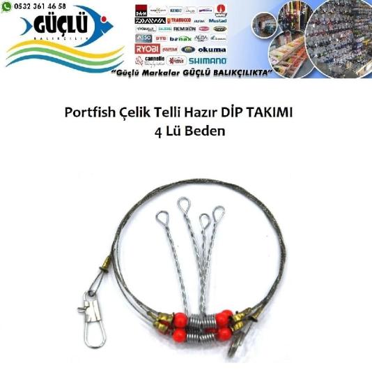 Hazır Dip Takımı 4’Lü Beden Çelik Telli Portfısh Marka