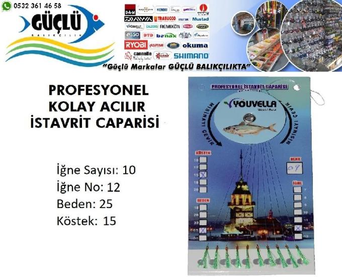 İstavrit Çaparisi Profesyonel Kolay Açılır 10 İğneli Renk:09