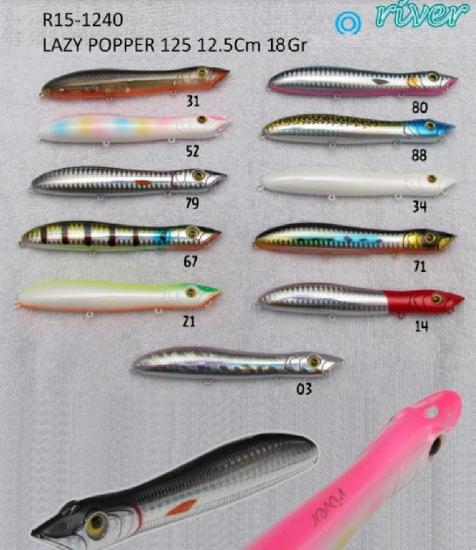 Maket Balık River Lazy Popper 12,5Cm 18Gr Renk:03