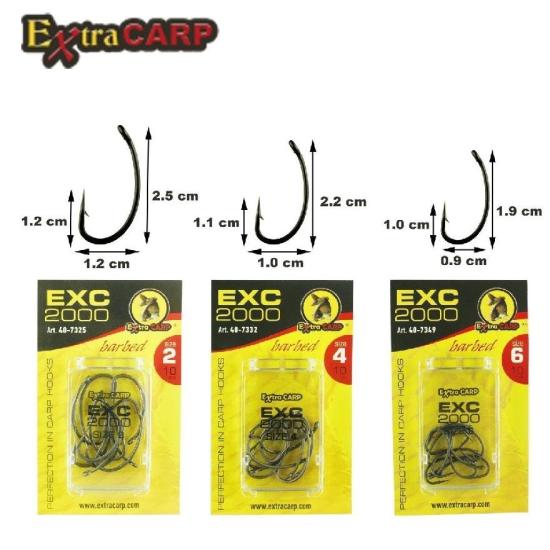 Sazan İğnesi Extracarp Hooks Exc 2000 No:4